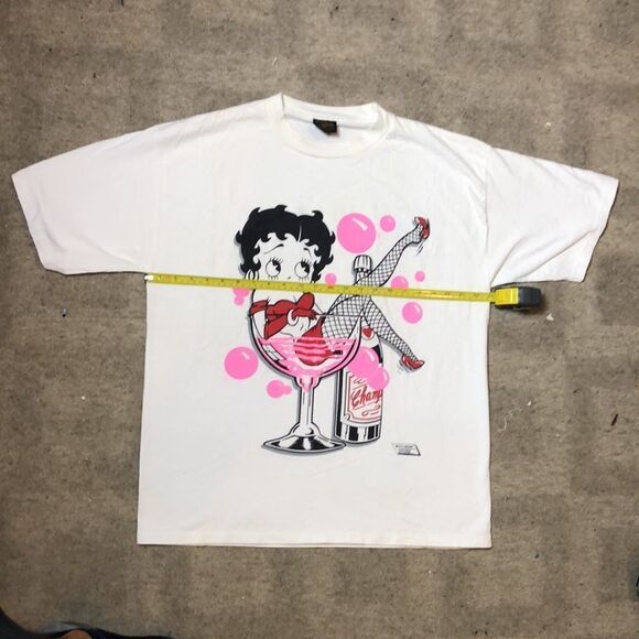 Vintage 1980’s Betty Boop “Champagne” t-shirt - Picture 4 of 5